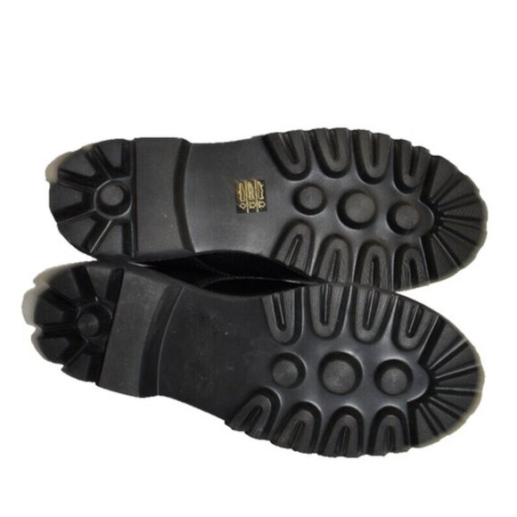 $220 SAINT G Erica Shoes DERBY LOAFFER BLACK LEATHER PLATFORM 10 (DB17) - Picture 6 of 8